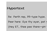 Frequently Asked Questions about Hypertext;
